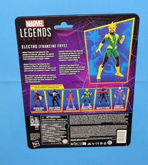 Marvel Legends 6″ Electro (Francine Frye) – Spider-Man Animated Retro Series New