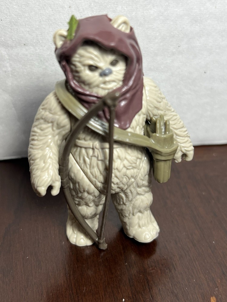 VINTAGE KENNER STAR WARS 1985 POTF POWER OF THE FORCE WAROK COMPLETE EWOK NM/M