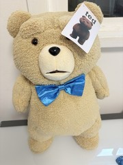 18″ Movie TED The Bear Plush Doll with Blue Tie Soft Animal Toy Kid’s Gift