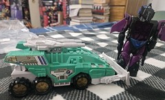 Transformers G1 Pretender Roadblock Only 1989 {No Small Robot}