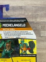 Rise Of The Teenage Mutant Ninja Turtles Battle Shell Michelangelo SEALED B1