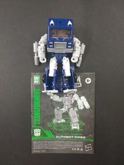 TRANSFORMERS WAR FOR CYBERTRON KINGDOM DELUXE AUTOBOT PIPES COMPLETE TB2