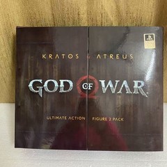 NEW God of War 2024 Kratos & Atreus – 2-Pack Ultimate Action Figures Gift