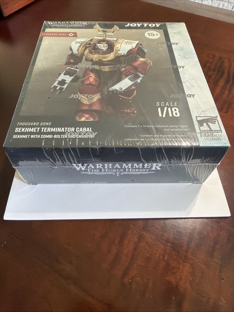 Joy Toy Warhammer Horus Heresy 1/18 Thousand Sons Sekhmet Terminator NIB Sealed