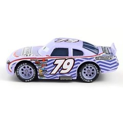 2Pcs Disney Pixar Cars No.79 Retread Hauler Truck with Car 1:55 Diecast Toy Set