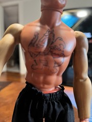 Big Jim Mattel Wolfpack The Whip Torpedo Fist Dr Steel Warpath PACK 4 Figures