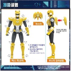 MINIFORCE Mini Force X Super Ranger MAX Yellow 6.9″ Action Figure New Version