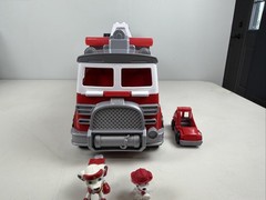 Paw Patrol ULTIMATE RESCUE Fire Truck w/Extendable 2 ft Ladder MARSHALL 🔥🔥
