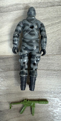 VINTAGE 1984 GI JOE ARAH FIREFLY V1 3.75″ ACTION FIGURE W/ GUN / WEAPON