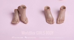 1/6 female body Worldbox AT201 Light Tan / Tan Durable 12″ Figure hot toys ❶USA❶
