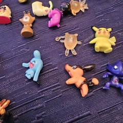 Small Figures, Lot of 30, Most About 1-Inch In Length, Mostly Pokémon, See Pics