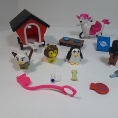 Roblox Adopt Me Pet Shop Figure Lot With Accessories Cars Eggs Minis Trainers
