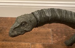 Mattel Jurassic World 41″ Long Apatosaurus And Giganotosarus Dinosaur See Pics