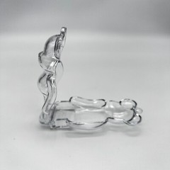 Medicom Bearbrick 100% Clear Display Case Protector And Keychain – NEW