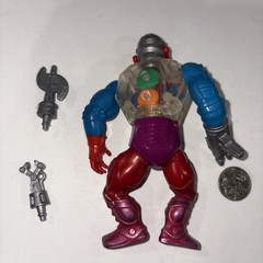 Roboto 100% Complete He-Man Masters of the Universe MOTU 1985 Mattel Vintage