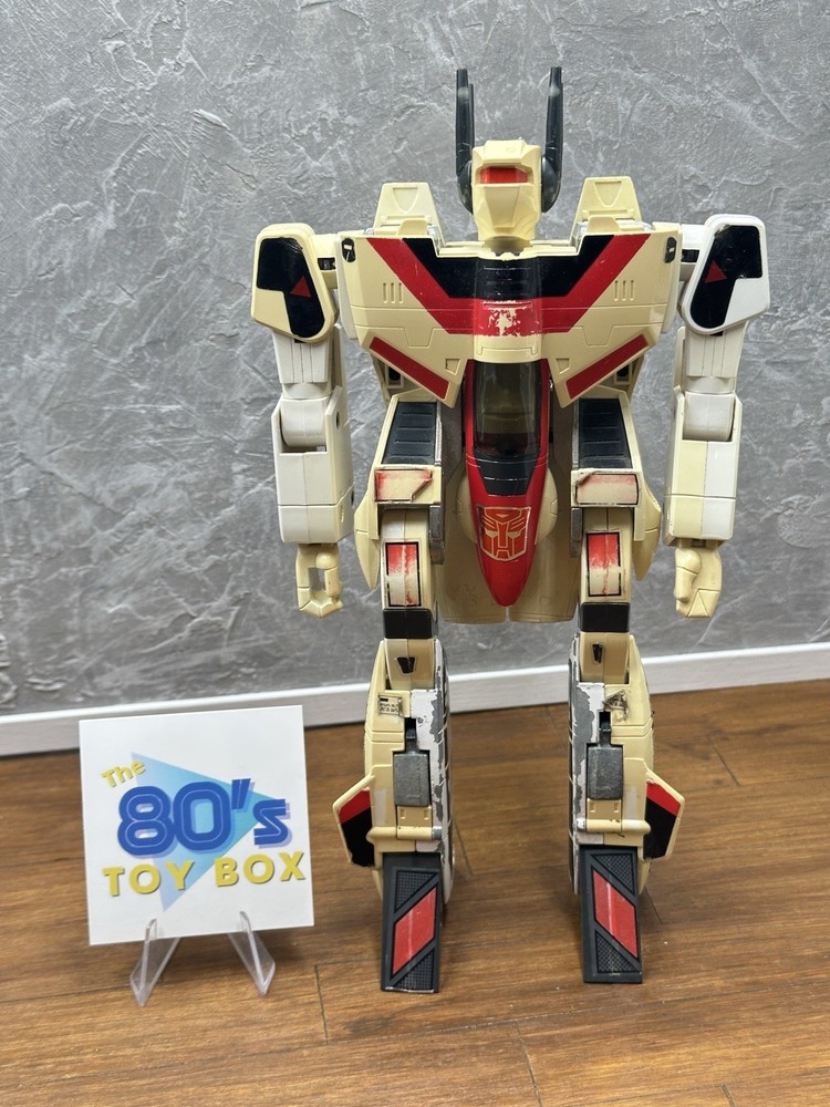 Original G1 1985 Transformers Jetfire Hasbro Bandai Autobot Skyfire Vintage Jet