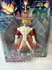 1996 Marvel Comics X-Men Battle Brigade ARCHANGEL Figure ToyBiz Red Variant NEW