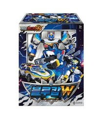Metal Cardbot W BLUECOP W Police Car Transforming Robot Korean Toy Genuine New