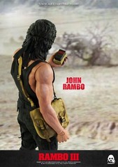 1/6 Scale Action Figure Display Stand Rambo III First Blood Customize