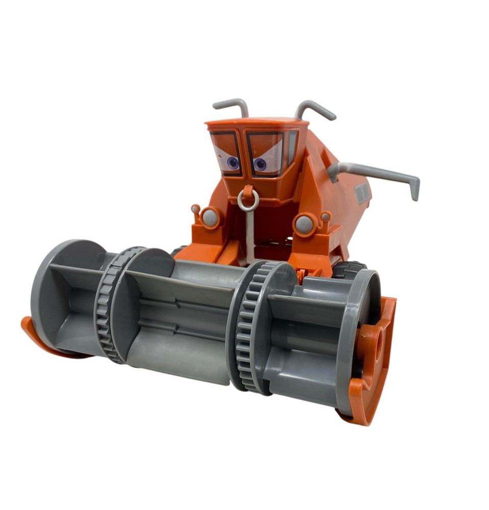 Disney Pixar Cars Chase and Change Frank the Combine 10-inch 2015 With Bin
