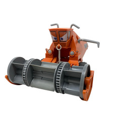 Disney Pixar Cars Chase and Change Frank the Combine 10-inch 2015 With Bin