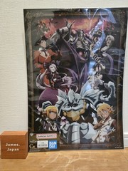 BANDAI Ichiban Kuji OVERLORD C E F G Complete Set of 23 Acrylic Stand Poster