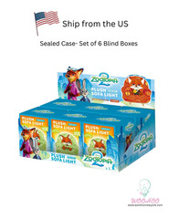 💡 Disney Zootopia 2 Plush Sofa Light Series Blind Box Toy