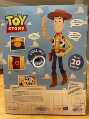 Talking Action Figure Woody (English Version) [Brand New]