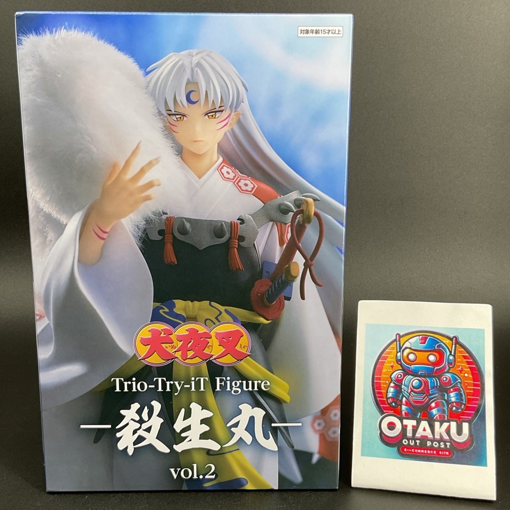 Sesshomaru Figure Inuyasha Vol.2 Trio-Try-iT Figure FuRyu Japan Anime New