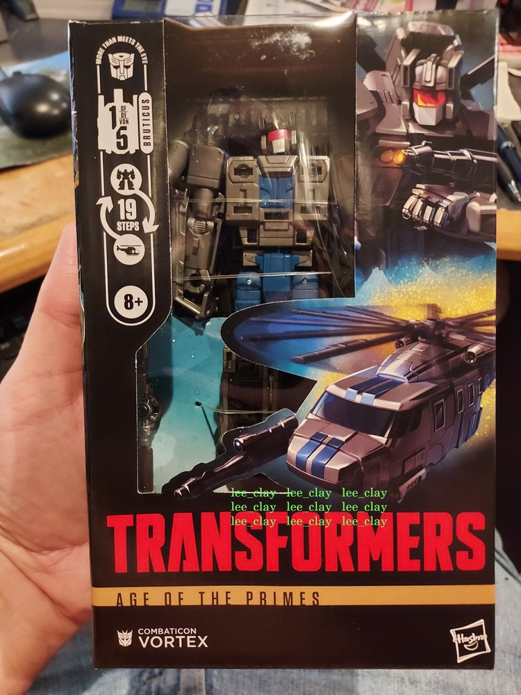 Transformers Age of Primes Deluxe 5.5″ COMBATICON VORTEX NEW! BRUTICUS COMBINER