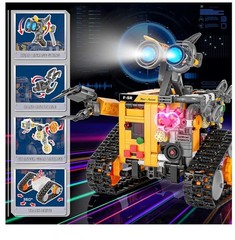 Robot Building Kit Kids & Adults 4-in-1 Rechargeable RC Robotics Kit Bricks New