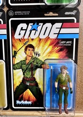 Lot of 4 G.I. Joe Super7 ReAction – Zartan, Firefly, Cobra Commander, Lady Jaye