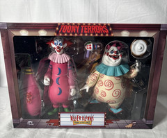 NECA Toony Terrors Killer Klowns from Outer Space Slim Chubby Figure 2-Pack NEW