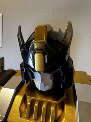 TRANSFORMING ROBOT SAMS CLUB MEMBER’S MARK HUGE 23″ GOLDTONE TO BLUE TOY TESTED