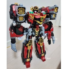 Metal Cardbot S BLASTRAIN Blast Train Red Transforming Robot + Express