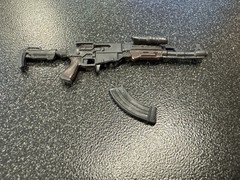 G.I. Joe Classified Series Machine Gun W/Clip 6”Scale MINT RIFLE ACCESSORY 1/12