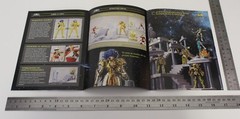 2016 Bandai SAINT SEIYA Myth Cloth SPANISH CATALOG TRIPTYCH Very Rare Oversized