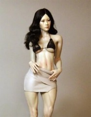 1:6 UANDD Female Action Figure Game Ver. PH Suntan Skin 12″ Body No Finger Bone