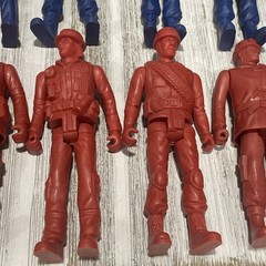 Greenbrier International Fireman Swat Police 5” Action Figures Huge Lot! 48 Pc