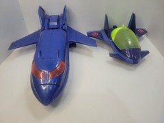 Blackbird Jet Mobile Air Command & Mini Plane X-Men Marvel 1994 Toy Biz Vehicles
