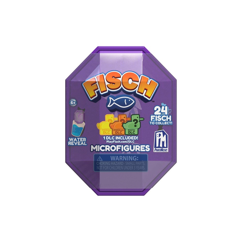 Fisch — Microfigure 1-Pack — Series 1, Purple 16cm (H) x 14cm (L) x 5cm (W)