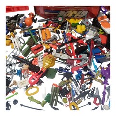 HUGE LOT Vtg G. I. JOE WEAPONS AND ACCESSORIES and other figures accessories