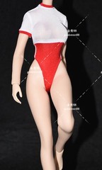 1/6 Tbleague phicen Color Blocked Swimsuit Fit 12” Female Action Figure