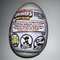 ALMOST GONE! RED! Smashers Dino Island Nano Egg T-Rex Toy ZURU, Dinosaur – New!