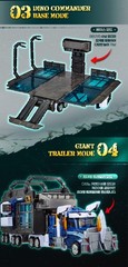Miniforce Dinoid Warrior DINO COMMANDER Integration Robot Trailer Truck Car 2025