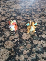 TOMY Pokémon Dragonite & Growlithe Small Plastic Figure Set – Pokemon