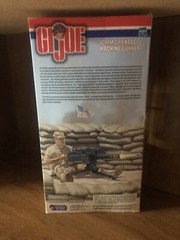 2000 GI Joe 40MM Grenade Machine Gunner 12″ Action Figure Hasbro NIB!