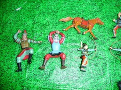SAMURAI PLASTOY JAPANESE WARRIORS DEAL PLUS PLASTIC FIGURES