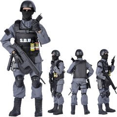 Authentic SDU Soldier Action Figure – 1/6 Scale Military Set//
