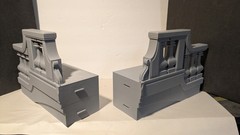 Beneath the Planet of the Apes – Mego Scale – Mutant Balcony -(no figs)